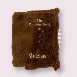 Harry Potter “Monster Book of Monsters” Plush Organizer – Travel / Makeup Bag